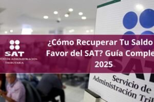 ¿Cómo Recuperar Tu Saldo a Favor del SAT? Guía Completa 2025