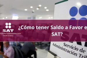 ¿Cómo tener Saldo a Favor en el SAT?