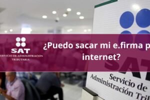¿Puedo sacar mi e.firma por internet?