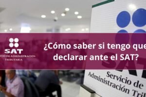 ¿Cómo saber si tengo que declarar ante el SAT?