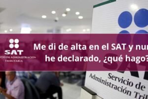 Me di de alta en el SAT y nunca he declarado, ¿qué hago?